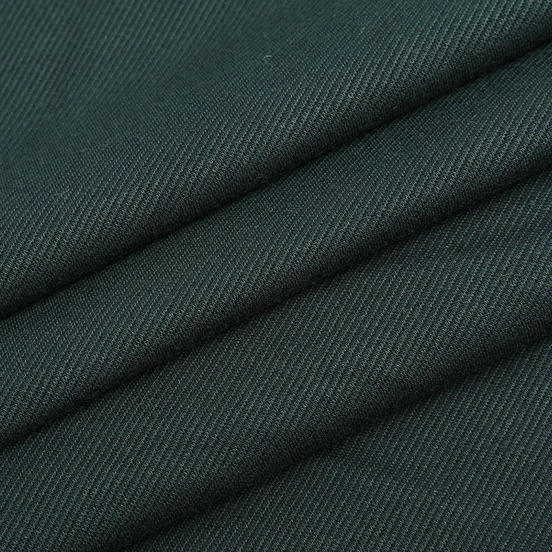 Tecido de sarja dupla face com elastano coberto de poliéster 40s R + 75/40