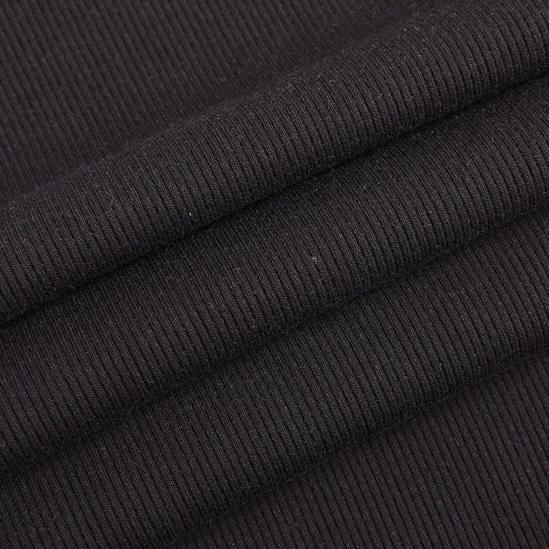 21s T/R + 30D Full-Chapeado 2x2 Spandex Rib Knit